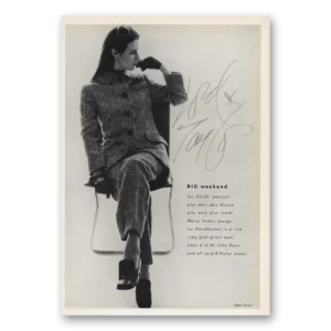 1969 Lord & Taylor Print Ad | Mario Forte