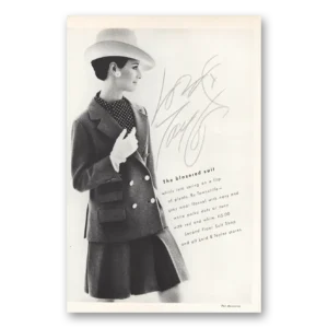 1969 Lord & Taylor Print Ad | Blazered Suit