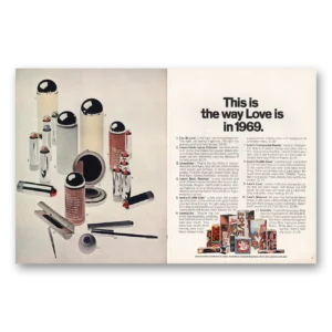 1969 Love Cosmetics Print Ad | Way Love Is