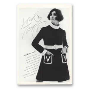 1969 Lord & Taylor Print Ad | Valentino Here