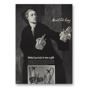 1969 Marshall Field Print Ad | With Garrick