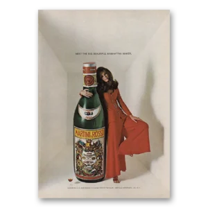 1969 Martini & Rossi Print Ad | Manhattan Maker