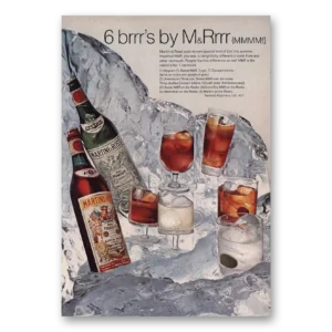1969 Martini & Rossi Print Ad | Brrrs