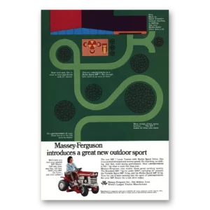 1969 Massey Ferguson Tractor Print Ad | Outdoor Sport