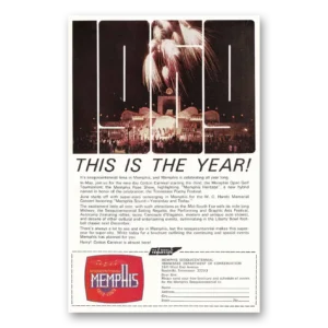 1969 Tennessee Print Ad | Sesquicentennial