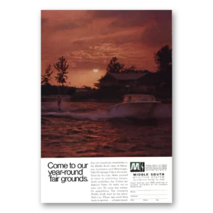 1969 Middle South Utilities Print Ad | Year Round Fair Grounds