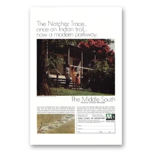 1969 Middle South Utilities Print Ad | Natchez Trace