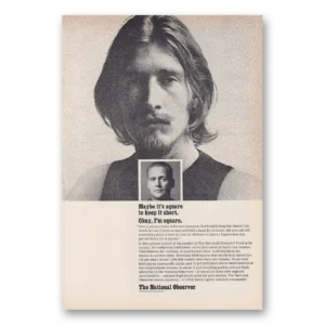 1969 National Observer Print Ad | Keep Short