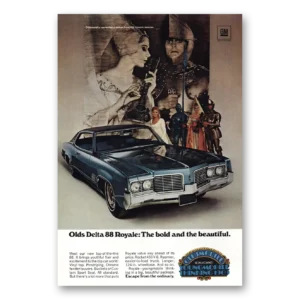 1969 Oldsmobile Delta 88 Print Ad | Royale Classic
