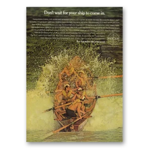 1969 Pan Am Print Ad | Your Ship
