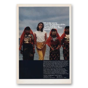 1969 Panama Print Ad | Cuna Indians