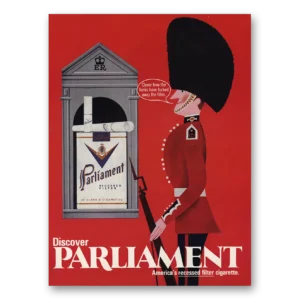 1969 Parliament Cigarettes Print Ad | Clever Yanks