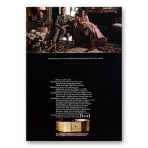 1969 Piaget Watches Print Ad | Expensive