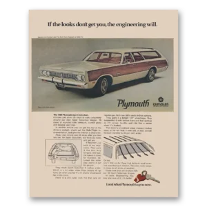 1969 Plymouth Suburban Print Ad | Get You