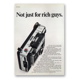 1969 Polaroid Print Ad | Rich Guys