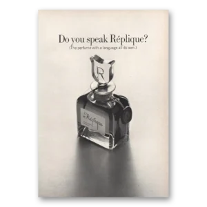 1969 Replique Perfume Print Ad | Do You Speak