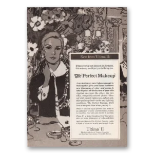 1969 Ultima II Print Ad | Perfect Makeup