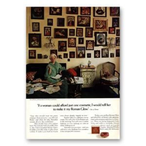 1969 Roman Glow Cosmetics Print Ad | Afford Just One