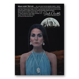 1969 Sarah Coventry Print Ad | Moon Rocks