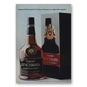 1969 Benchmark Bourbon Print Ad | Christmas