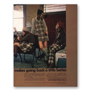 1969 Sears Junior Bazaar Print Ad | Going Back Little Better