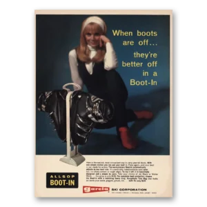 1969 Garcia Ski Boots Print Ad | Boots Are Off