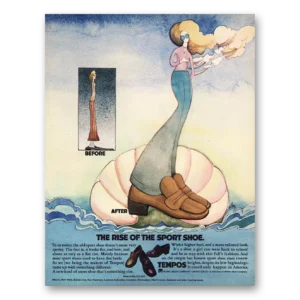 1969 Wohl Shoes Print Ad | Sport Shoe