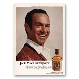 1969 Thornes Scotch Print Ad | Jack Mac Carter