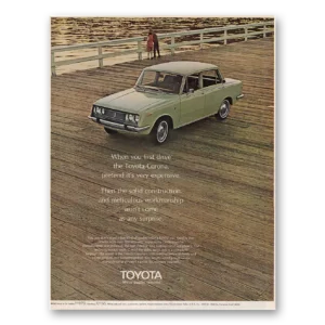 1969 Toyota Corona Print Ad | You First Drive