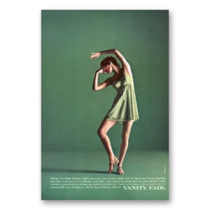 1969 Vanity Fair Undergarments Print Ad | Green Light