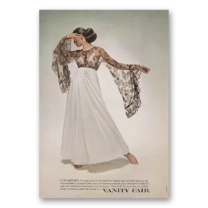 1969 Vanity Fair Fashion Print Ad | Winged Cloud
