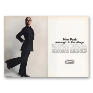 1969 Villager Shops Print Ad | Mimi Paul