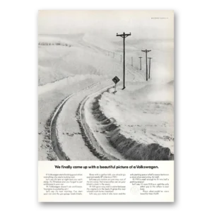 1969 Volkswagen Print Ad | Beautiful Picture