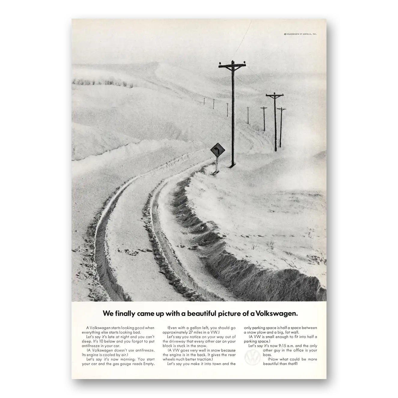 1969 Volkswagen Print Ad | Beautiful Picture