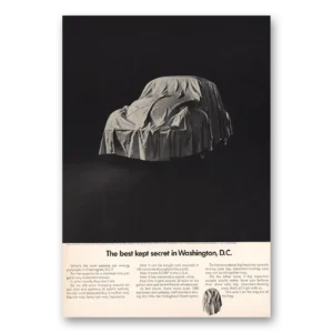 1969 Volkswagen Beetle Print Ad | Best Kept Secret
