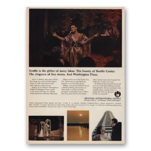 1969 Western International Hotels Print Ad | Seattle Center