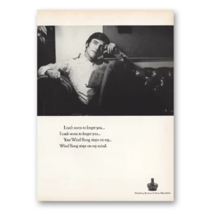 1969 Wind Song Perfume Print Ad | Forget You