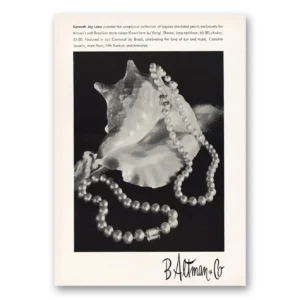 1970 B Altman Print Ad | Kenneth Jay Lane