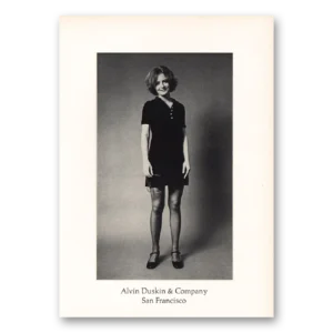 1970 Alvin Duskin Print Ad | San Francisco