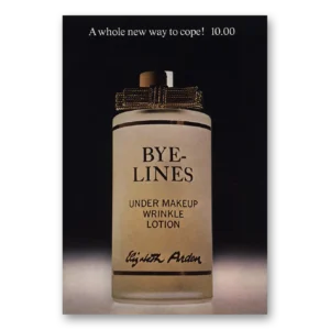 1970 Elizabeth Arden Print Ad | Bye Lines