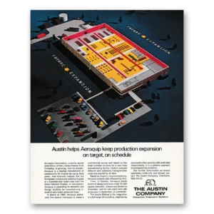 1970 Austin Company Print Ad | Aeroquip