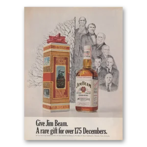 1970 Jim Beam Print Ad | 175 Decembers
