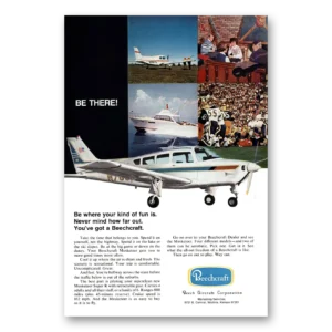 1970 Beechcraft Muskateer Print Ad | Your Kind Fun