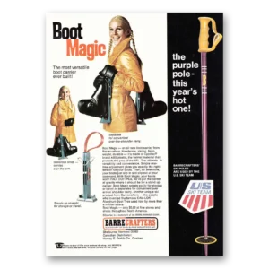 1970 Barrecrafters Print Ad | Boot Magic