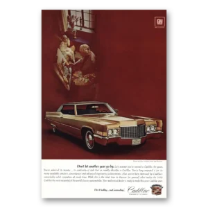 1970 Cadillac Print Ad | Another Year