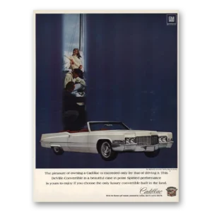 1970 Cadillac Print Ad | Convertible