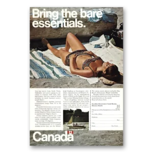1970 Canada Print Ad | Bare Essentials