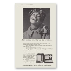 1970 Carmen Hairsetter Print Ad | Like Woman