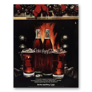 1970 Coca Cola Print Ad | Gift Wrappers
