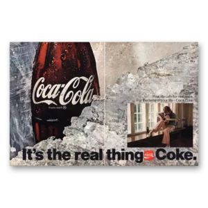 1970 Coca Cola Print Ad | Real Life
